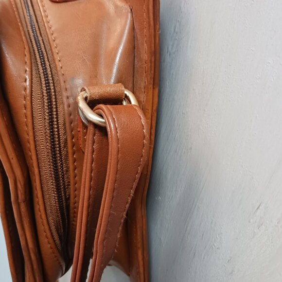 Belle Rose Leather Satchel - Picture 11 of 13